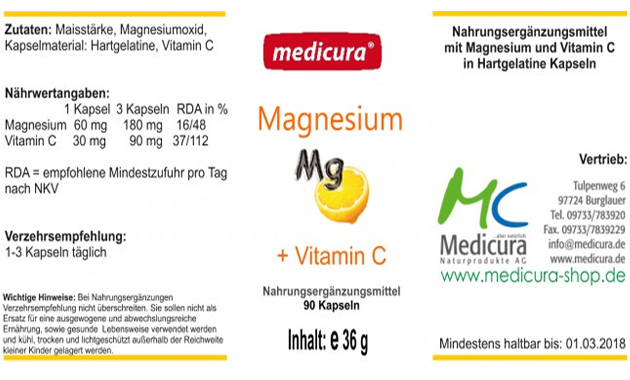 magnezij in vitamin c