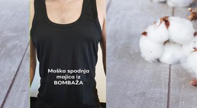 MOŠKA MAJICA IZ BOMBAŽA.