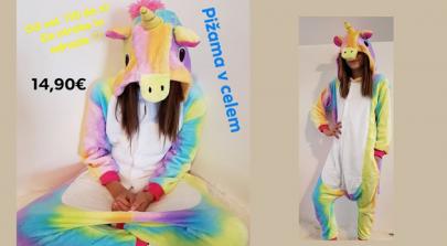 PIŽAMA UNICORN.