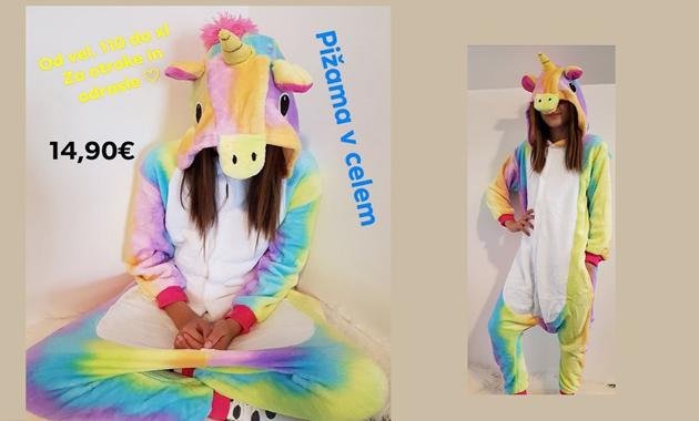 PIŽAMA UNICORN.